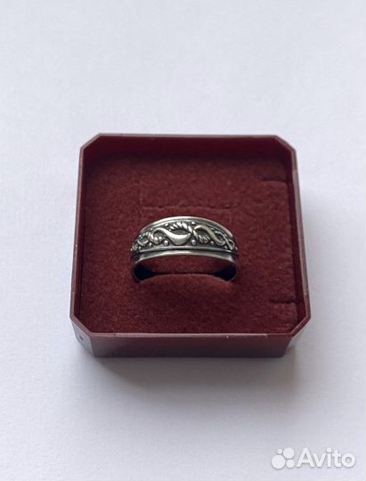 Серебряные кольца, серьги Финифть