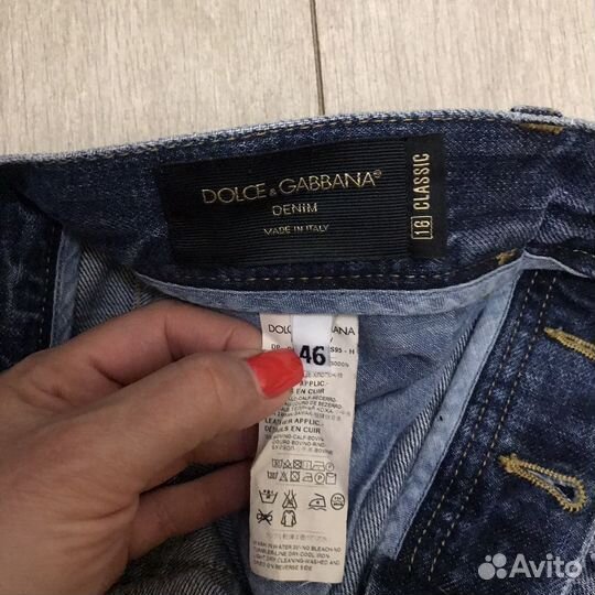 Dolce gabbana джинсы оригинал