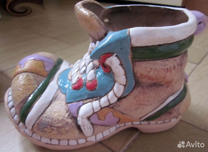 Кашпо-башмаки, ладья, горшочки 0,33л