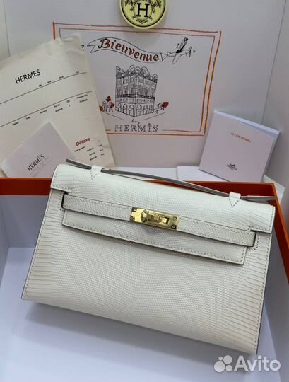 Сумка Hermes Kelly Pochette Lizard