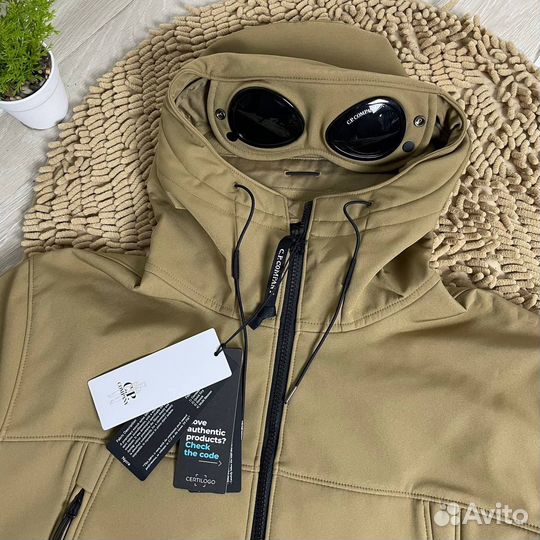 Ветровка C.P. Company Soft Shell Goggle Jacket