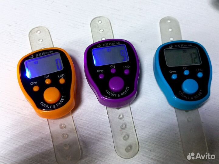 Шагомер,счётчик,электронные чётки с подсветкой