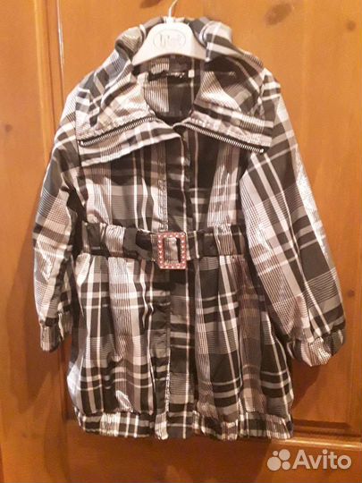 Плащ-куртка на девочку