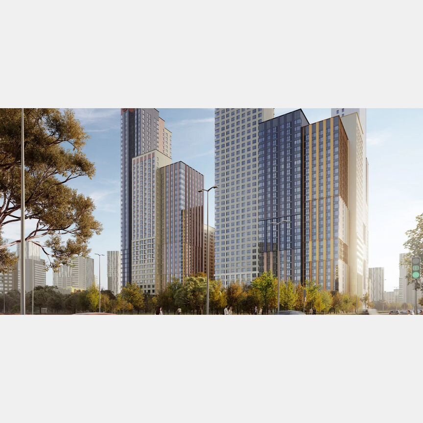 2-к. квартира, 77,2 м², 14/44 эт.