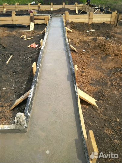 Фундамент Стяжка