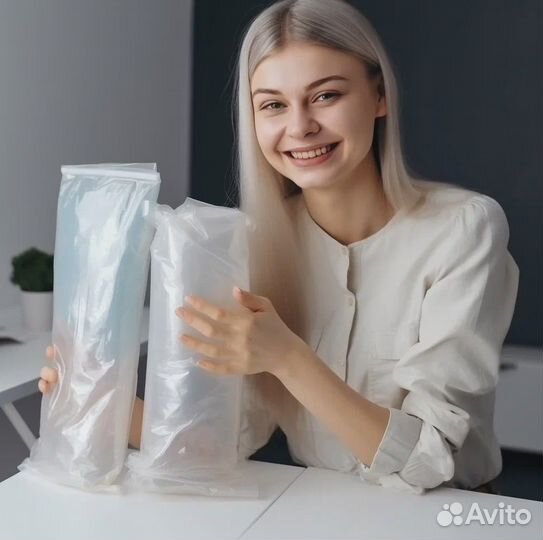 Полурукав Второй сорт 31 см, 40 мкм, для фулфилмента