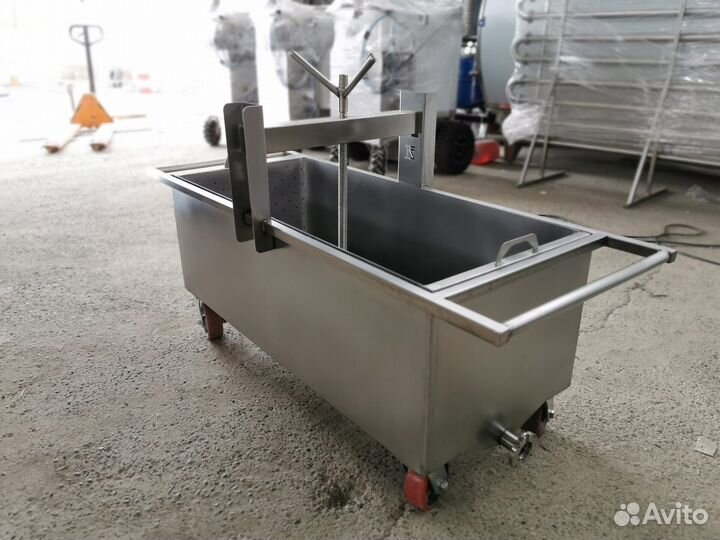 Пресс тележка для сыра и творога 500л