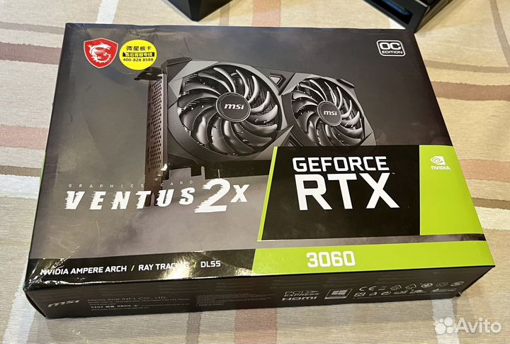 Видеокарта MSI rtx 3060