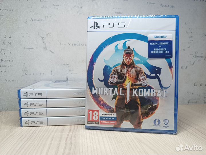 Новый диск Mortal Kombat 1 ps5 русская версия