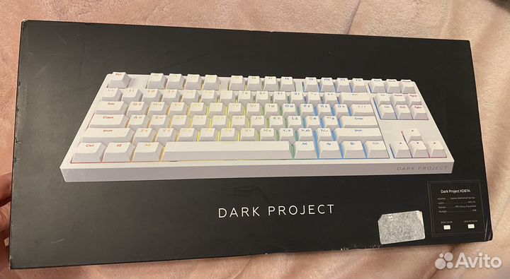 Dark project kd87a gateron teal cap