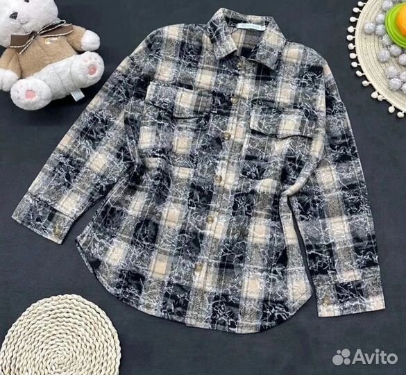 Рубашка с длинным рукавом для девочки