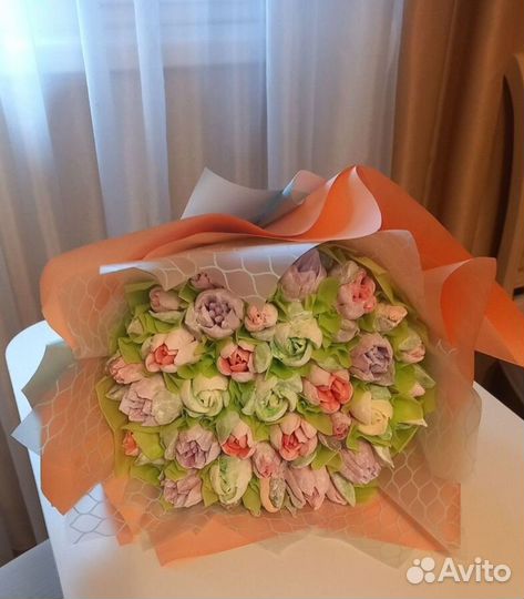 Зефирные тюльпаны