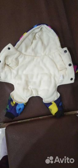 Теплый комбинезон для маленькой собачки