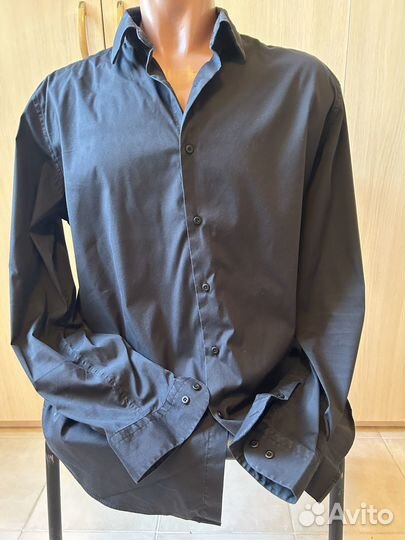 Рубашка мужская massimodutti 50-52(XL)