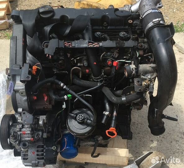 Контрактный б/у двигатель Пежо