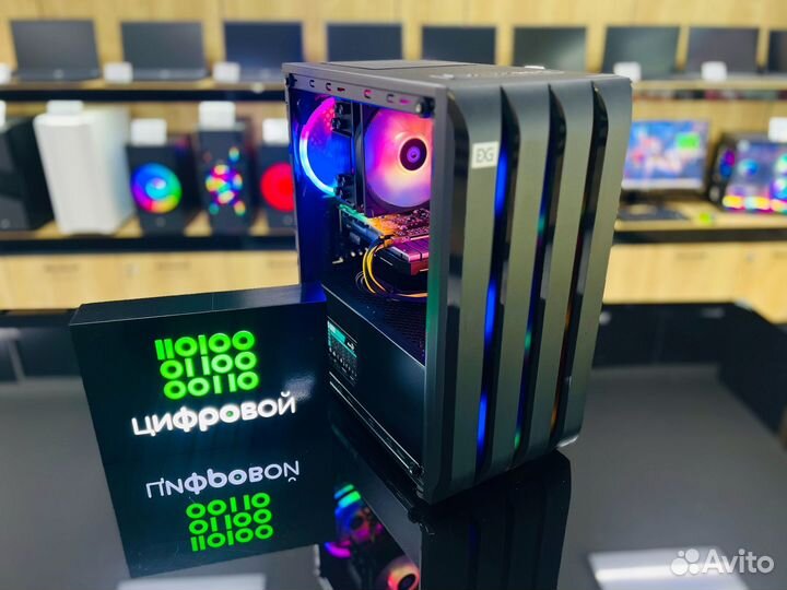 Игровой Пк Intel Core i3-10105F/DDR4-16/GTX 1650