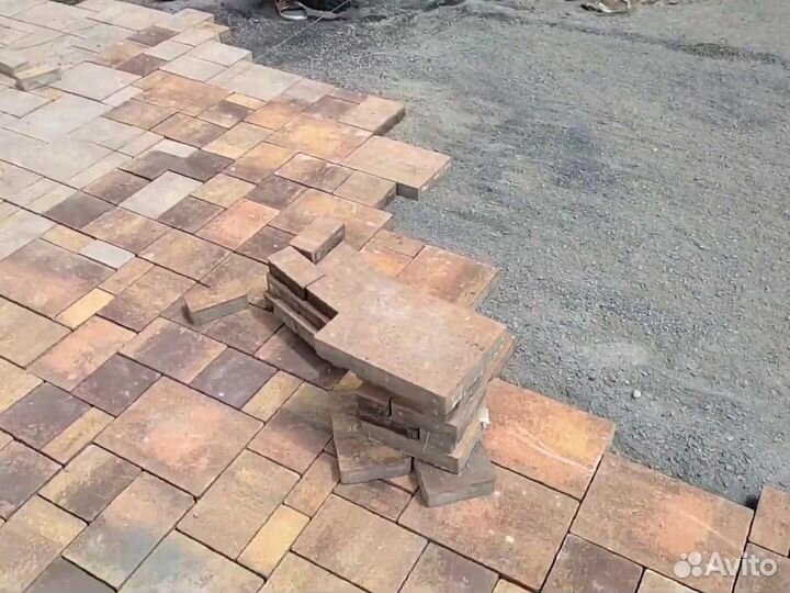 Брусчатка Бавария (горчичный)