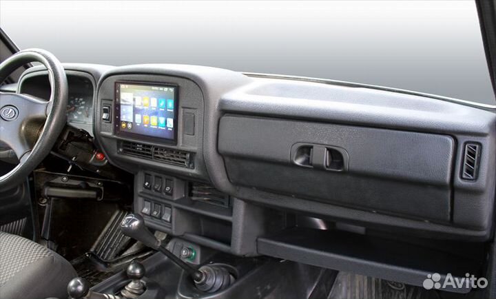 Панель приборов комфорт Нива 2din