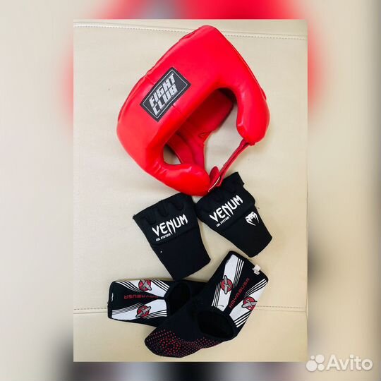 Шлем для бокса Fight club. Размер S. Защита