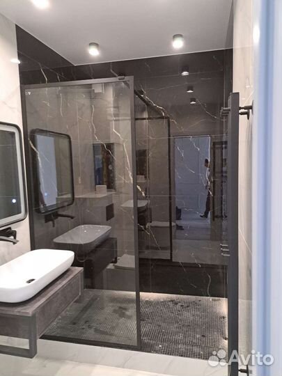 Сборка установка душевых кабин(уголков,ограждений)