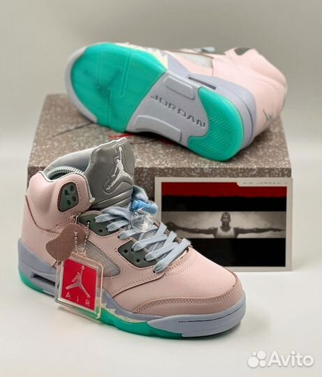 Nike Air Jordan 5 Pink Женские