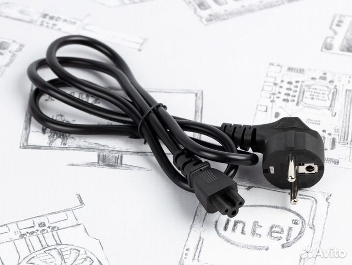 Шнуры питания для ноутбуков 220V 3pin