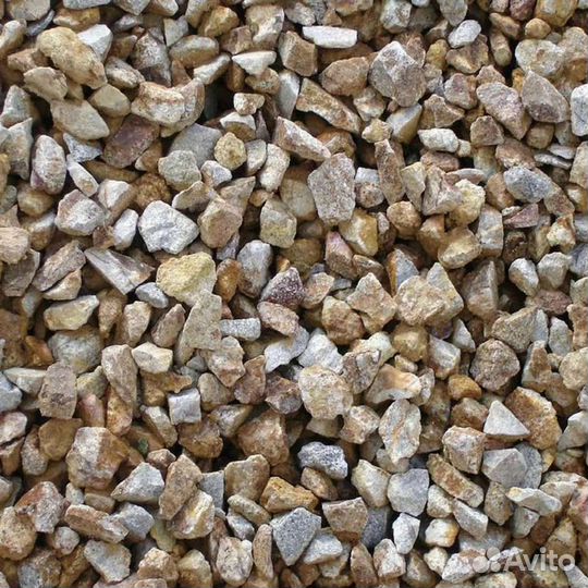 Щебень гравийный, фр. 5/20. 20/40. 40/70