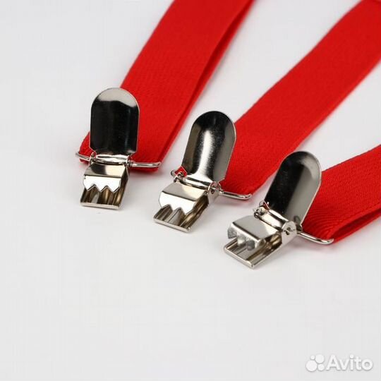 Подтяжки взрослые, ширина 2,5 см