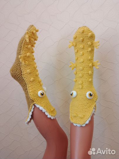 Носки вязаные ручной работы