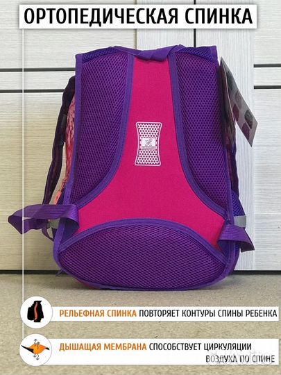 Рюкзак школьный для девочки 1-5 класс