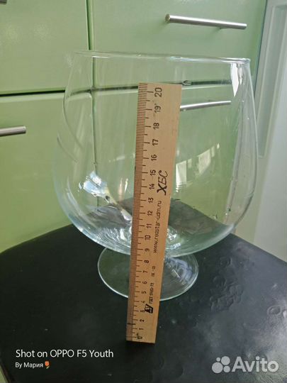 Бокал большой для декора