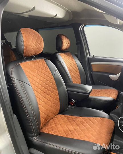 Чехлы из экокожи Hyundai Grand Starex от Автопилот