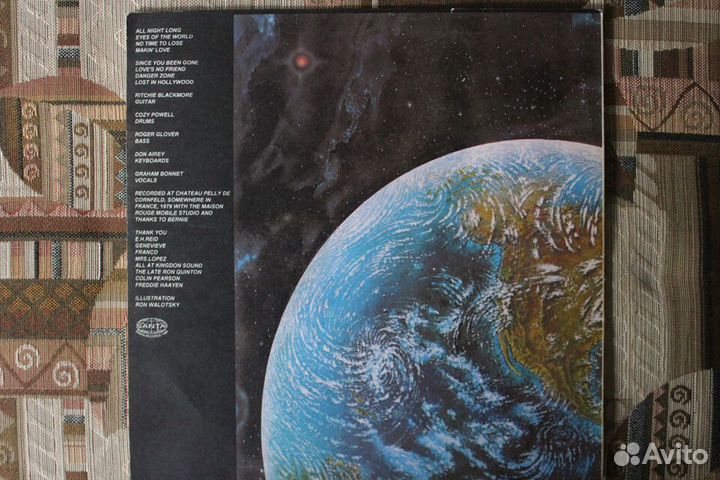 Rainbow, Deep Purple винил пластинки