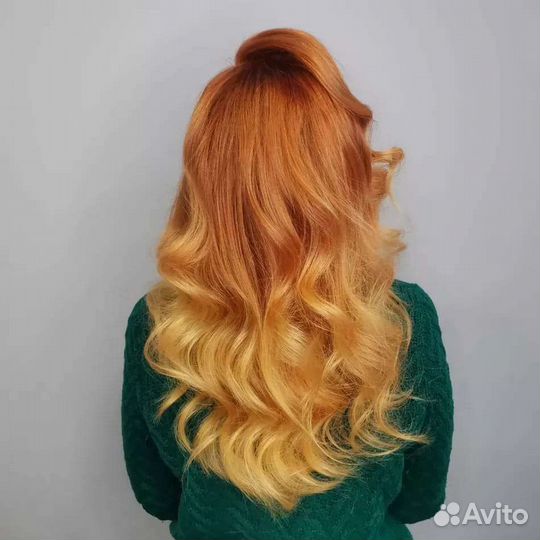 Сложное окрашивание волос air тач колорист