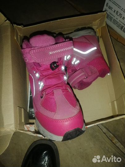 Ботинки зимние детские 29 лесси