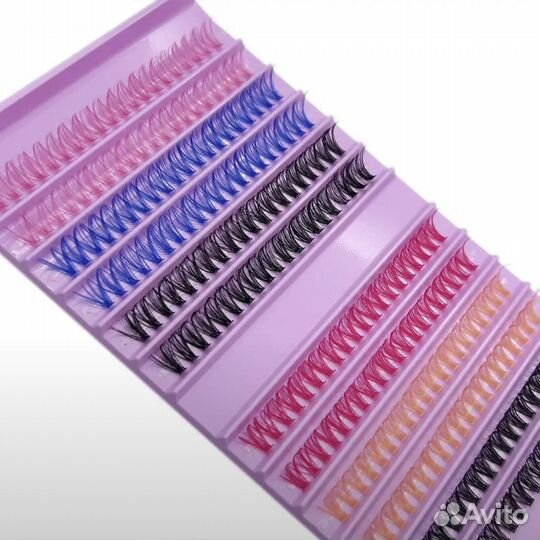 Ресницы пучки накладные