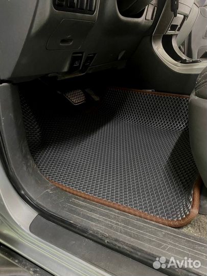 Комплект ковриков EVA 2 ряда c бортами