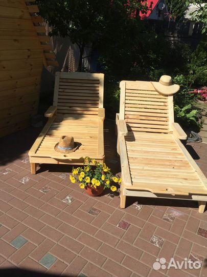 Шезлонг для дачи