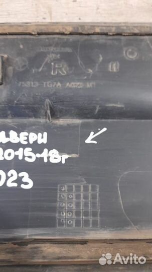 Молдинг двери задний правый Honda Pilot 3 С 2015