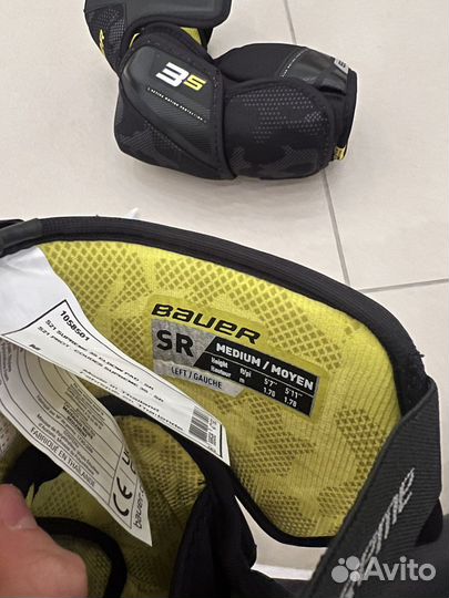 Локти bauer 3s хоккейные
