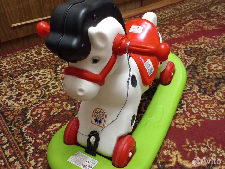 Лошадь качалка каталка