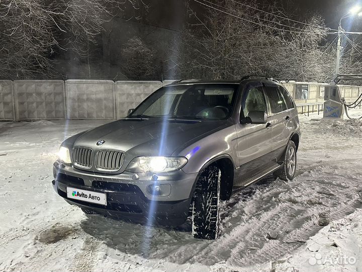 BMW X5 4.4 AT, 2005, 330 000 км