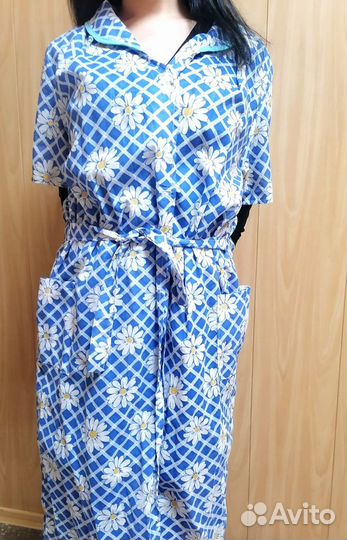 Халаты новые, фланель, ситец