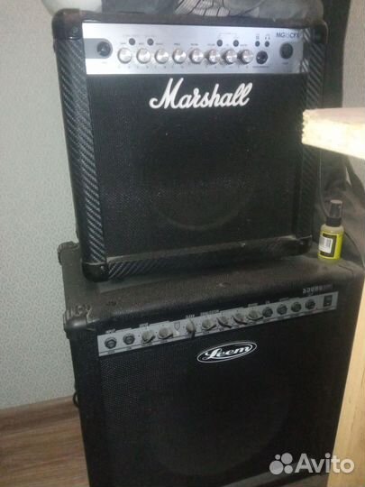 Комбоусилитель marshall mg15cfx, leem s50rg