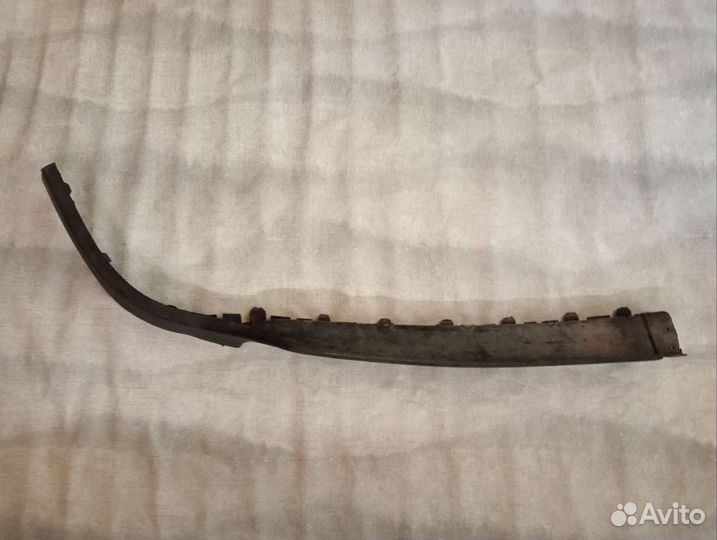 Юбка переднего бампера Фольксваген Пассат Б3 90г