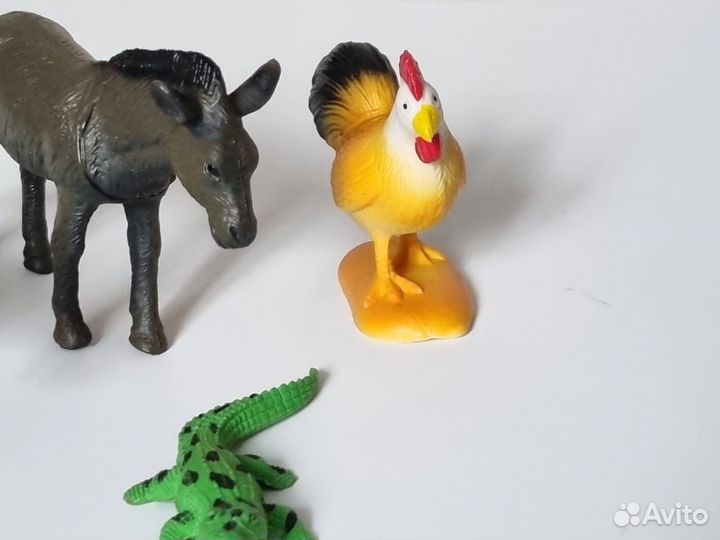 Игрушки животные пакетом