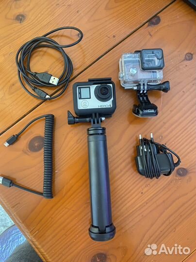 Экшн камера GoPro Hero 4 / комплект