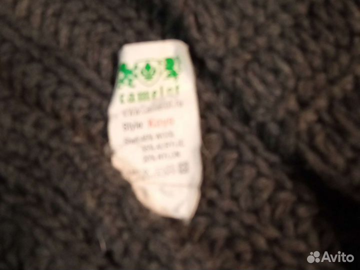 Шапка балаклава женская вязаная