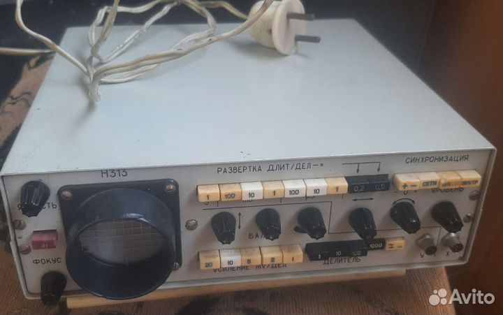 Осциллограф радиолюбителя H3I3 СССР 1977г