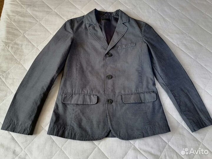 Школьный пиджак на мальчика 158 р